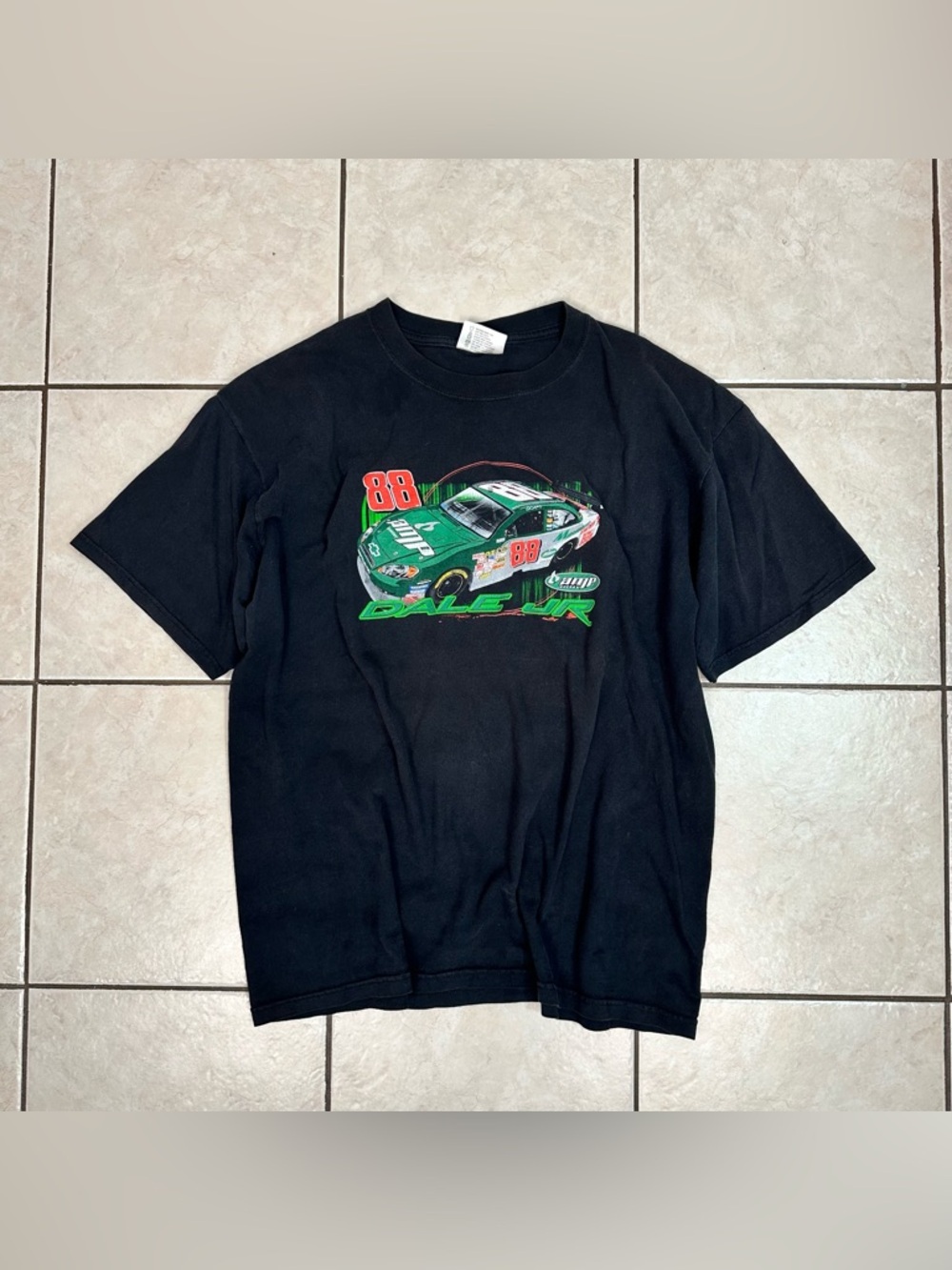 Vintage Y2K 2000s NASCAR Dale Earnhardt Jr Men’s Graphic T-Shirt Size X-Large